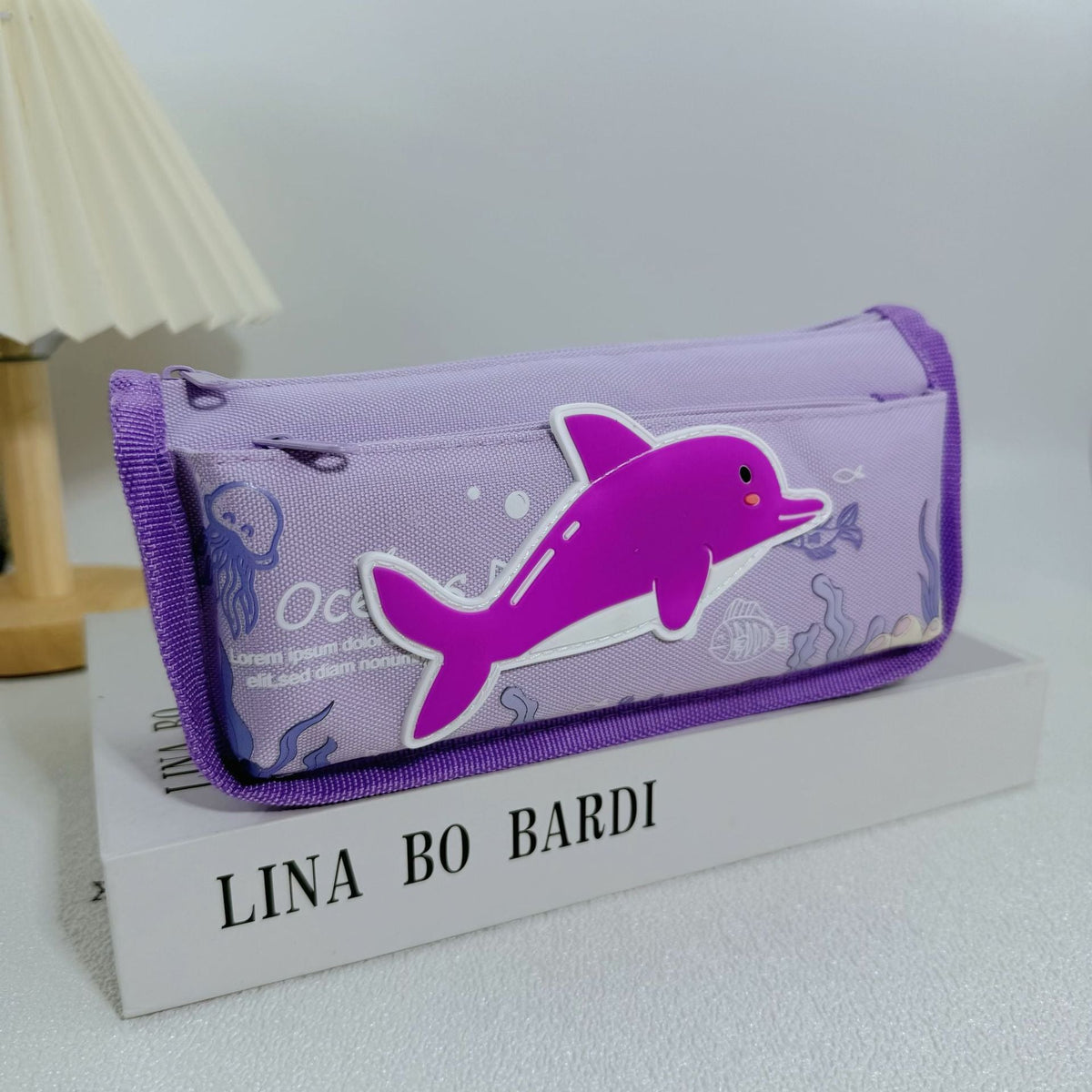 Cute Dolphin Design Pencil Case 
Maetiva