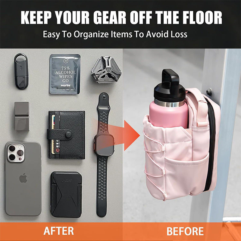 Multifunctional bottle and gadget bag 
Maetiva