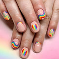 Artistic Rainbow Nail Art Set 
Maetiva