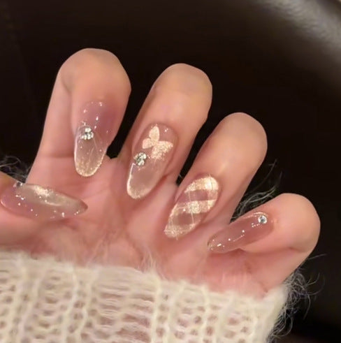Ombre Glossy Press-On Nail Extensions 
Maetiva