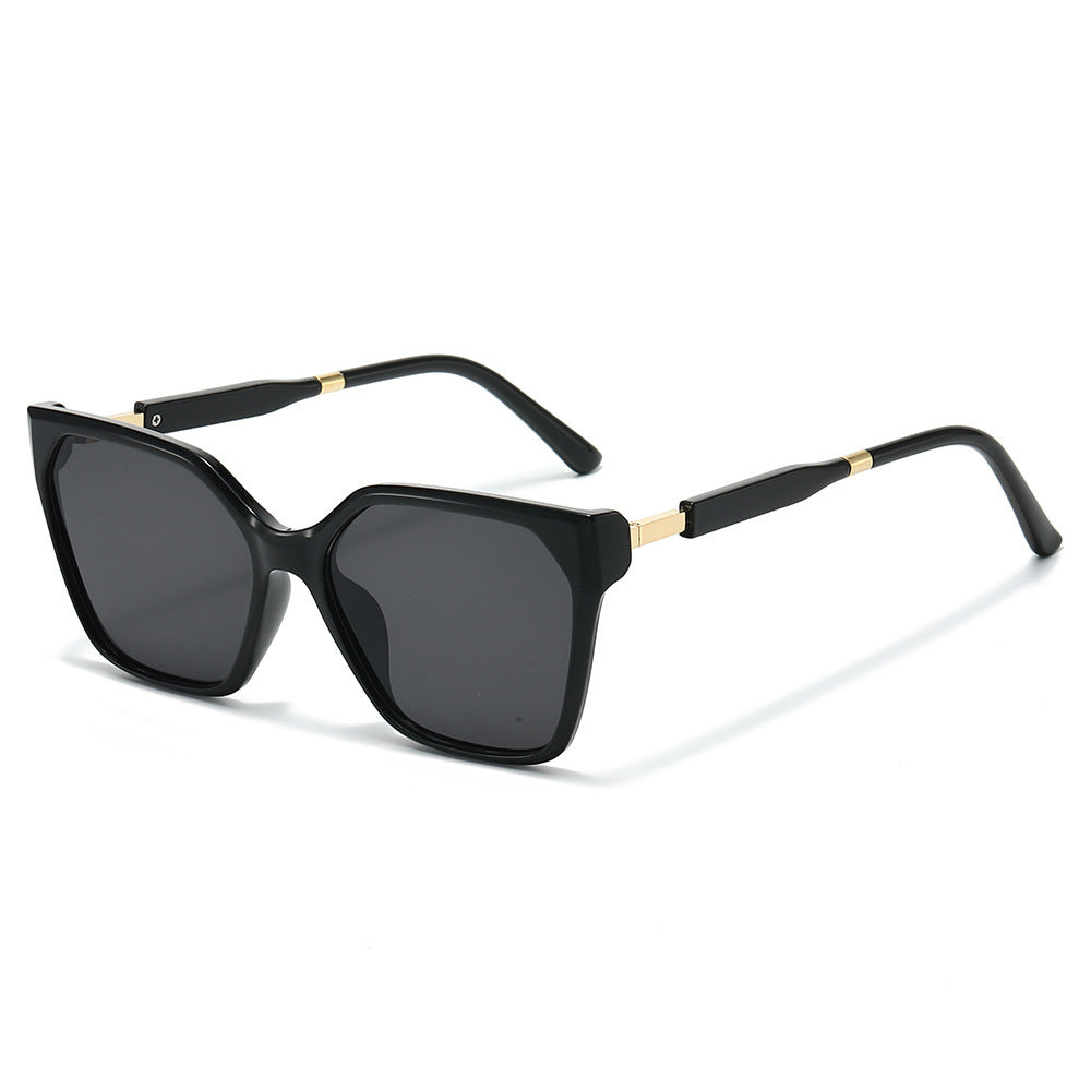 Bold Angular Oversized Sunglasses 
Maetiva