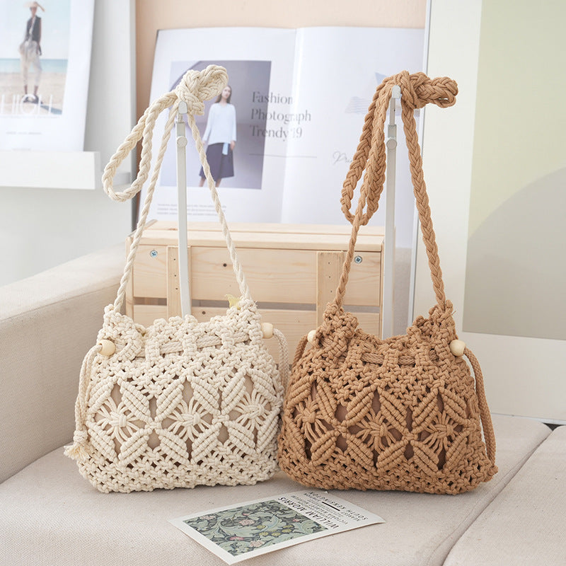 Macrame Shoulder Bag 
Maetiva