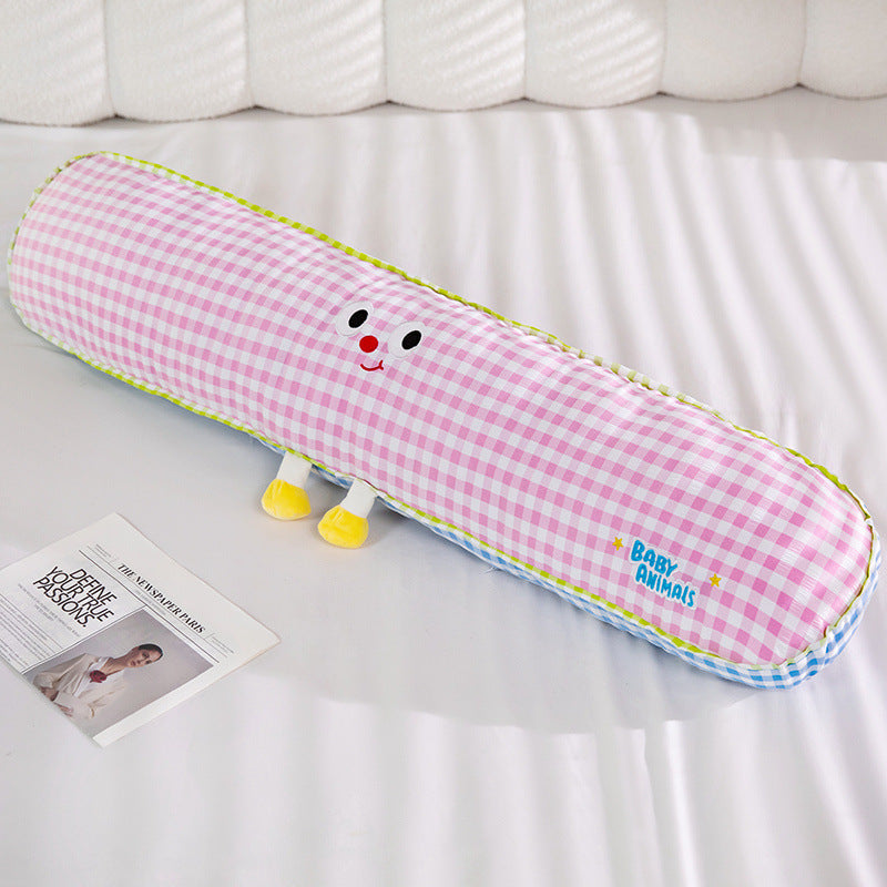 Plush Neck Roll with Playful Animal Design 
Maetiva