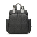 Quilted Multi-Functional Backpack