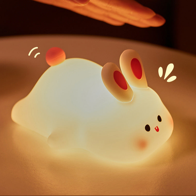 Maetiva® Squishy Silicone Tap Tap Night Light Lamp Best Gift