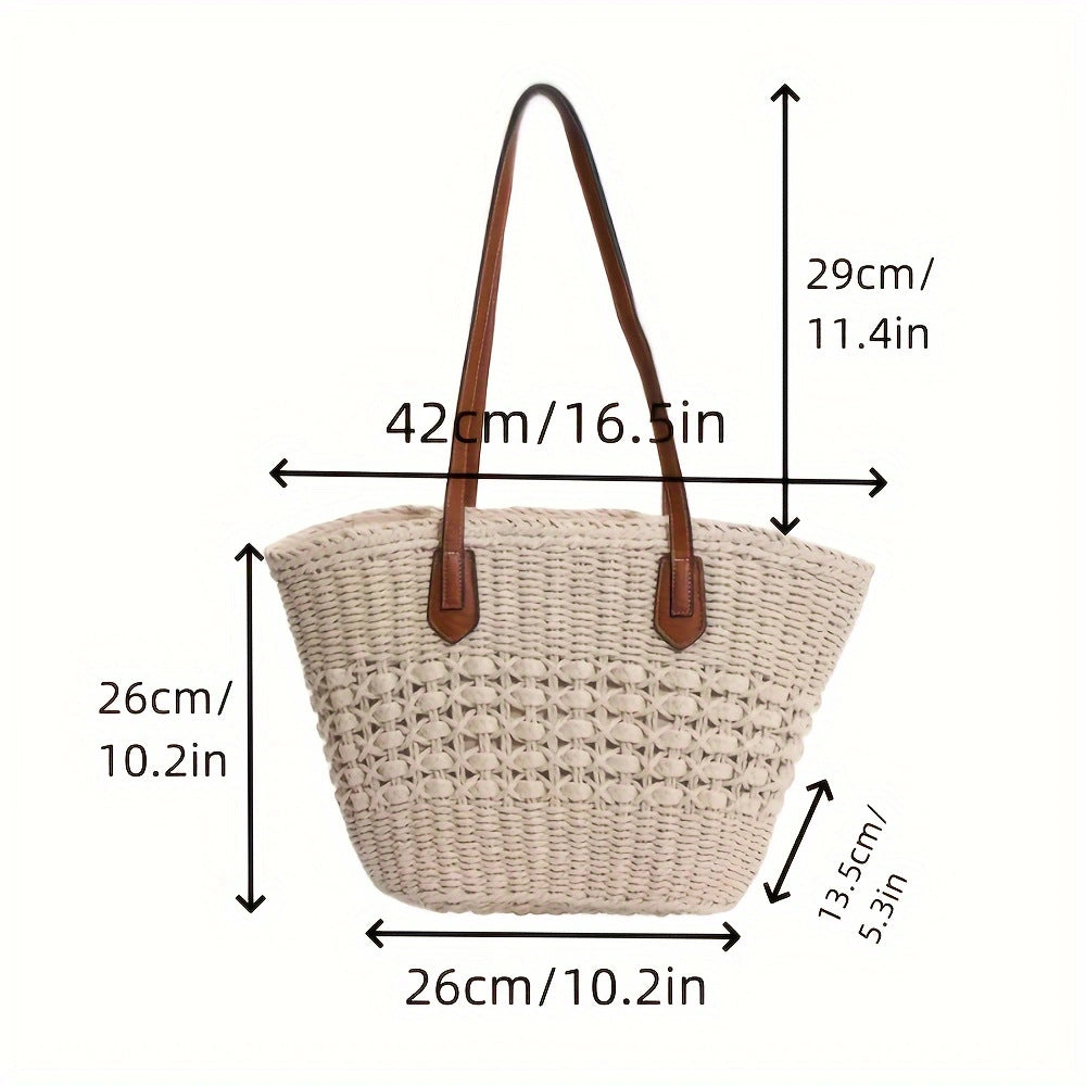Elegant and Spacious Shopping and Beach Bag 
Maetiva
