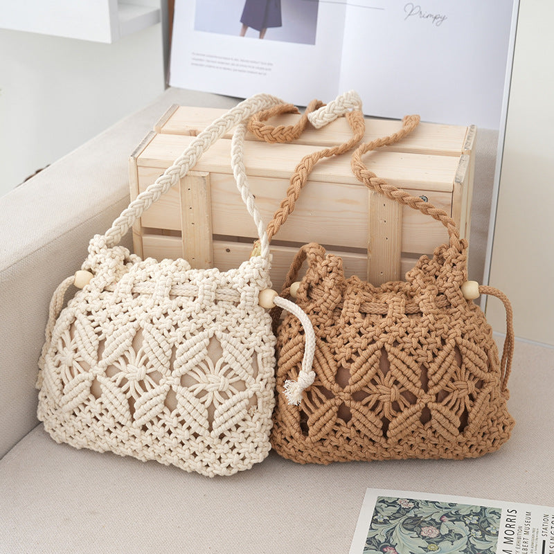 Macrame Shoulder Bag 
Maetiva
