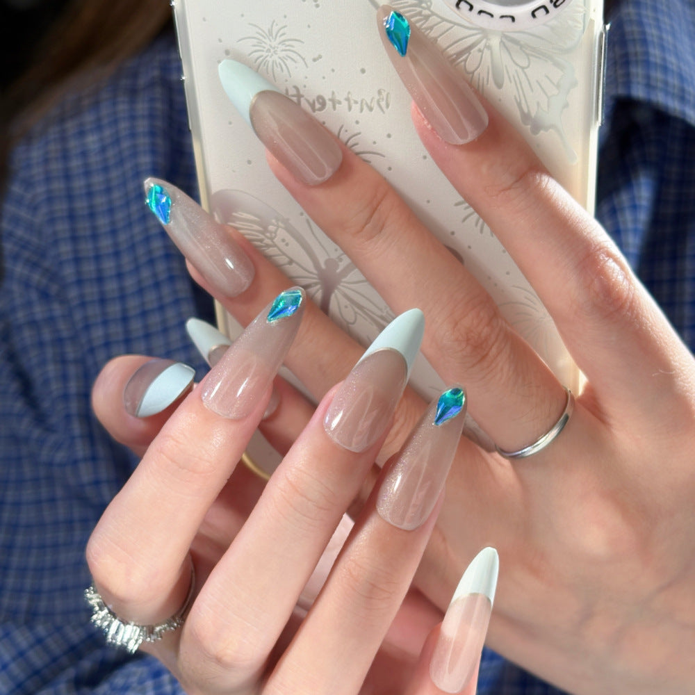 Ombre Glossy Press-On Nail Extensions 
Maetiva