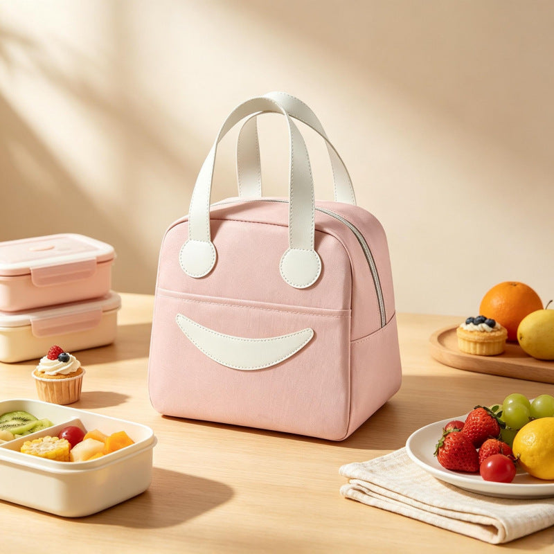 Cute Smiley Face Lunch Bag 
Maetiva