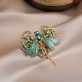 Exquisite Dragonfly Brooch with Sparkling Crystals 
Maetiva