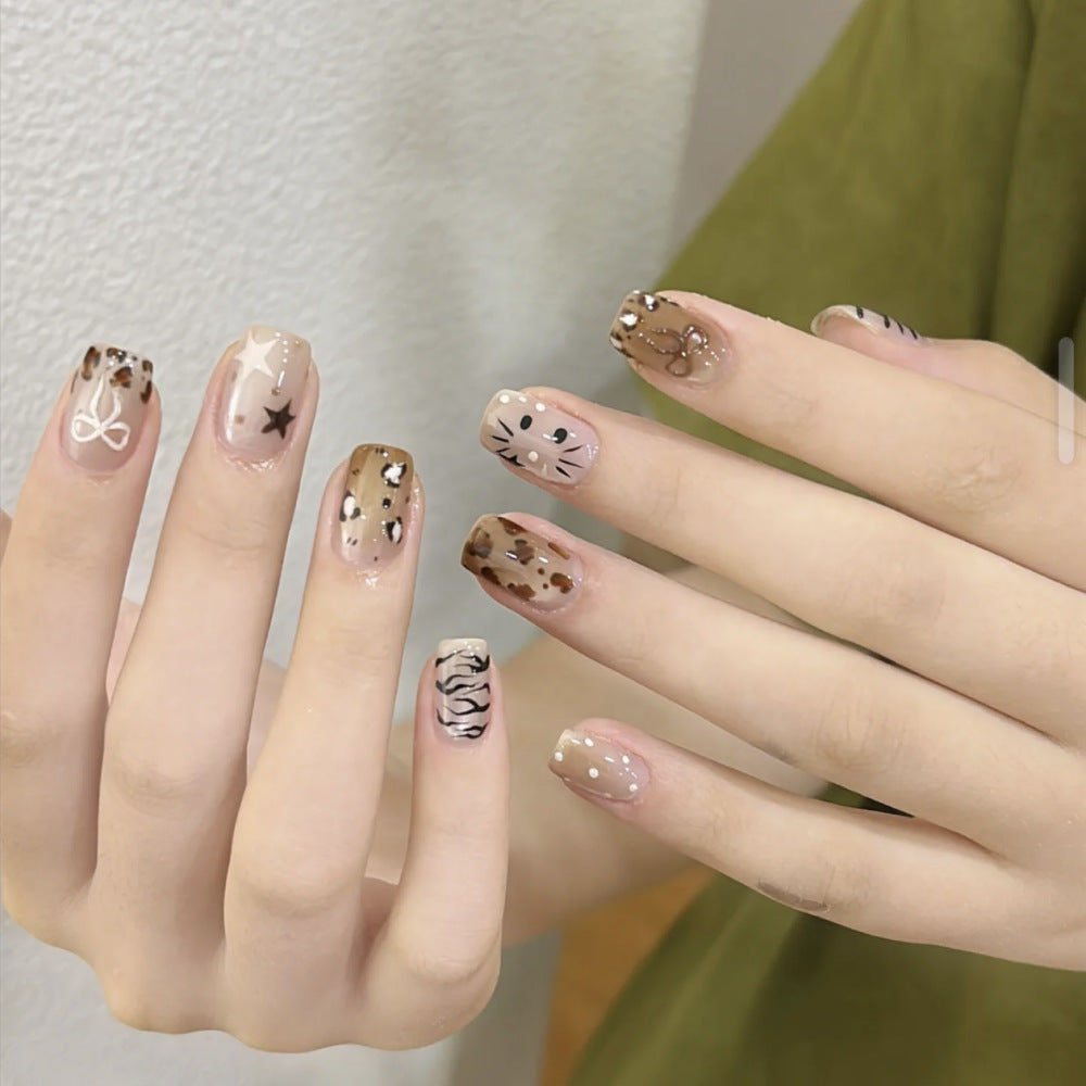 Ombre Glossy Press-On Nail Extensions 
Maetiva