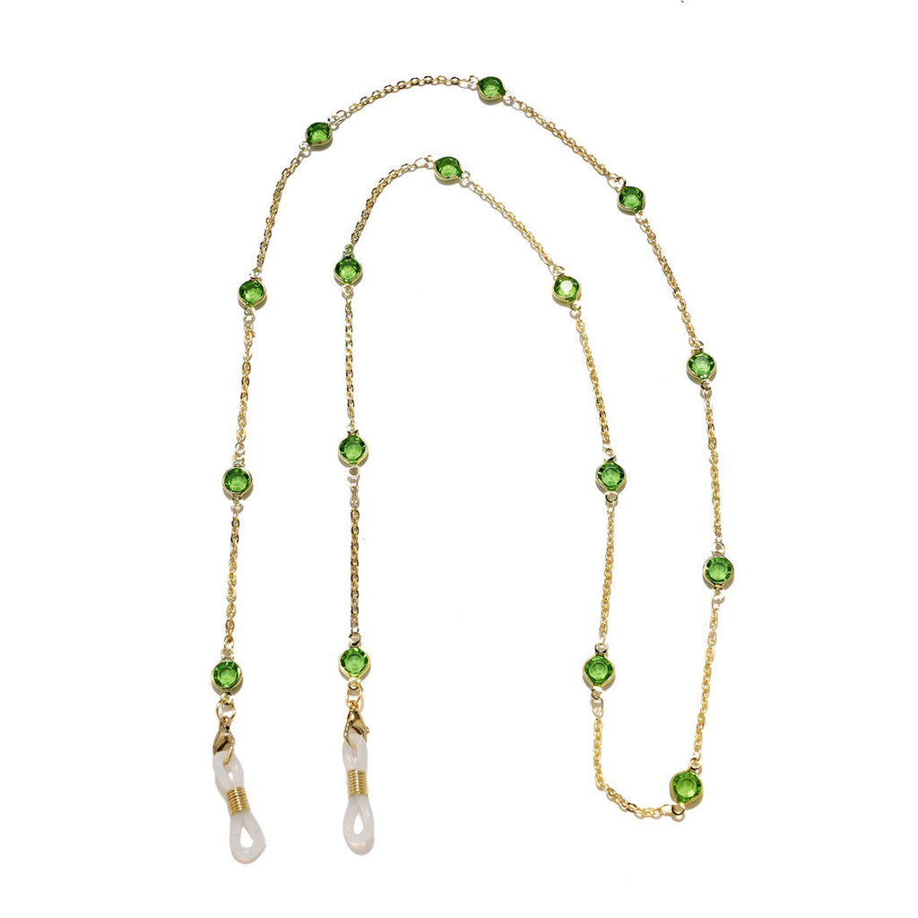 Gemstone-Studded Eyewear Holder 
Maetiva
