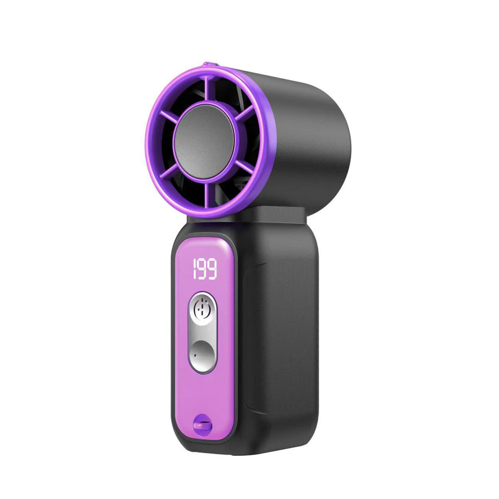 Women's Portable High-Performance Blower Fan with Digital Temperature Display 
Maetiva