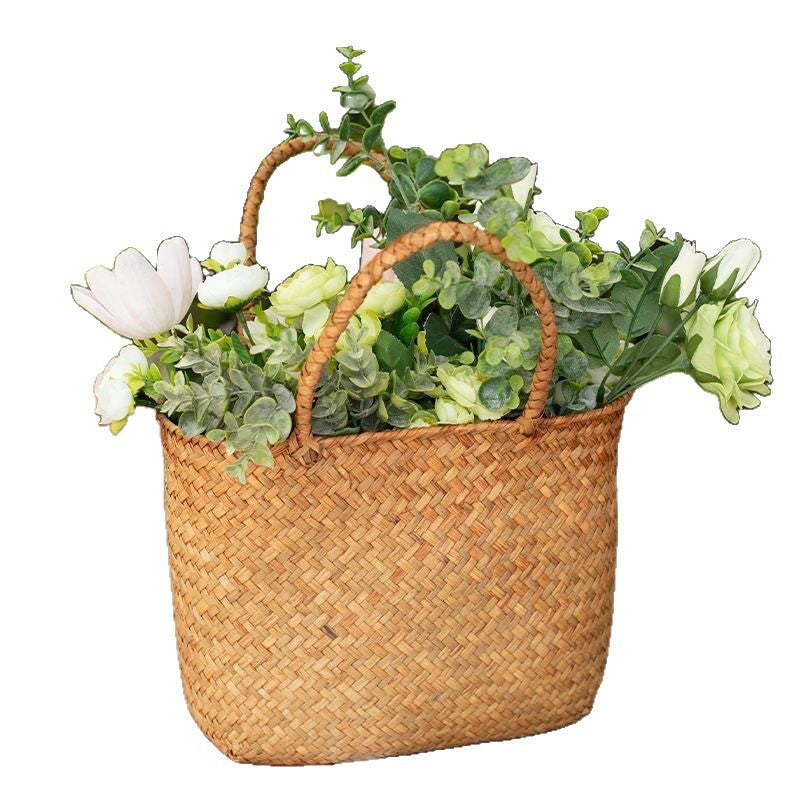 Handwoven Decorative Plant Basket 
Maetiva