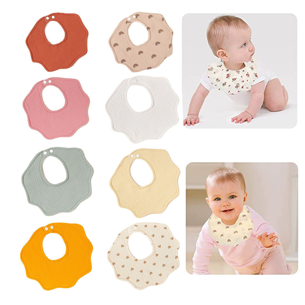 Soft Muslin Baby Feeding Bib 
Maetiva