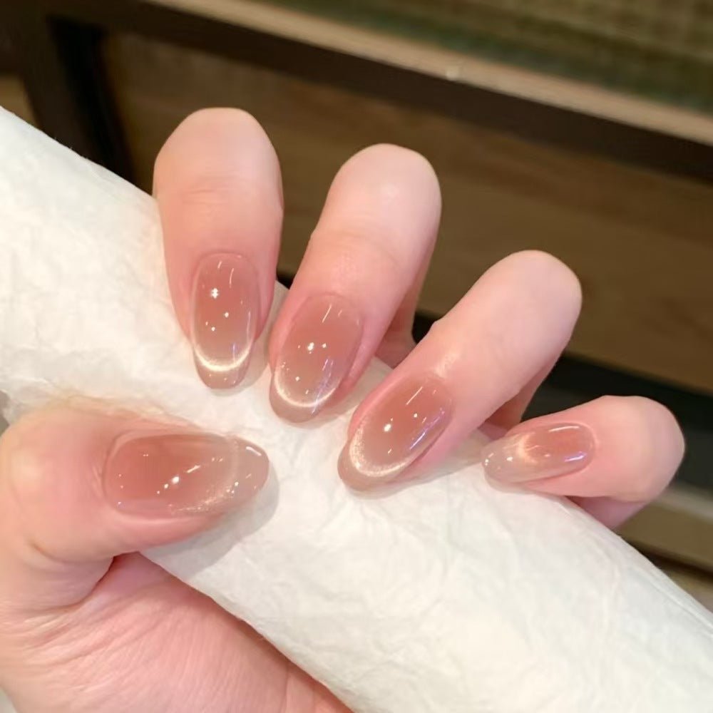 Ombre Glossy Press-On Nail Extensions 
Maetiva