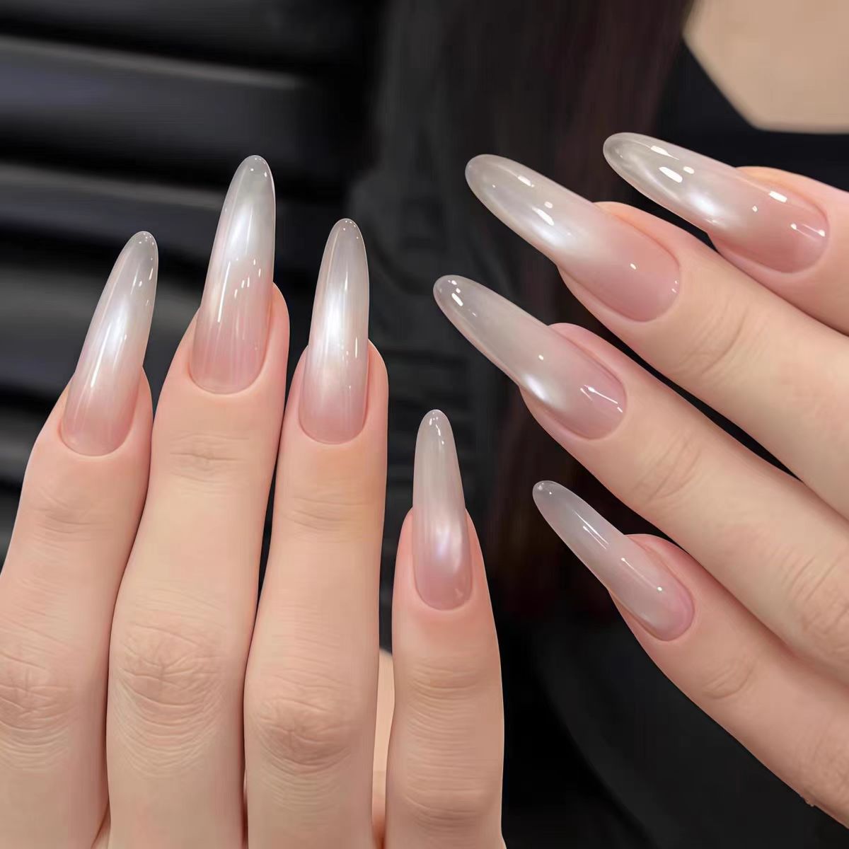 Ombre Glossy Press-On Nail Extensions 
Maetiva