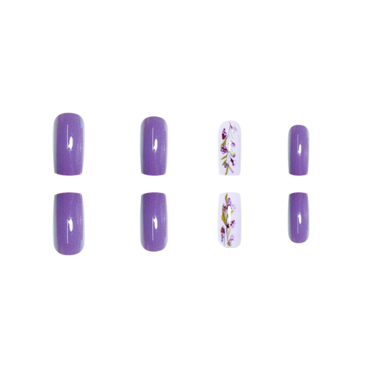 Floral Accent Nail Art Extensions 
Maetiva