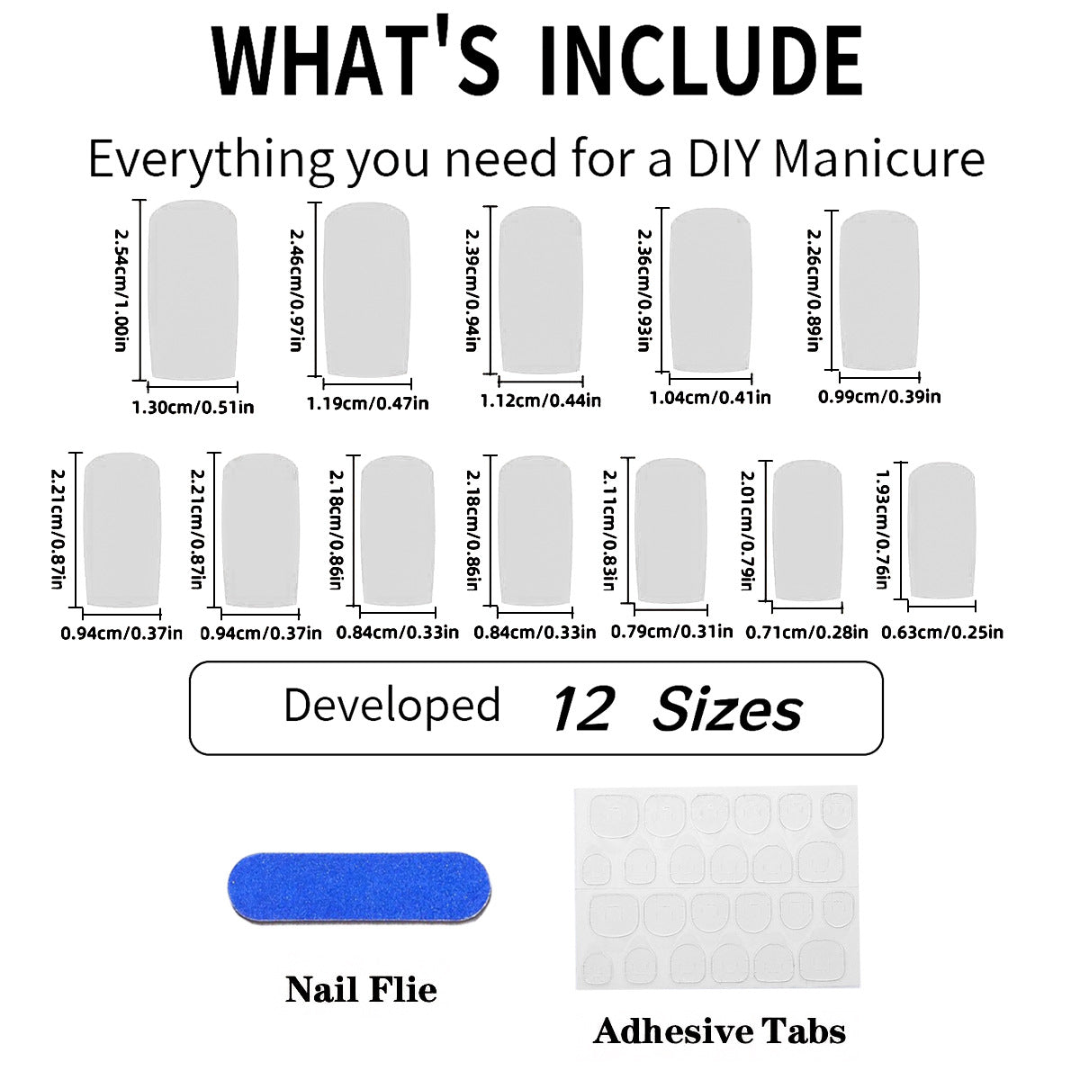 Artificial nails with unique plaid pattern and 3D applications 
Maetiva