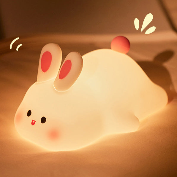 Maetiva® Squishy Silicone Tap Tap Night Light Lamp Best Gift