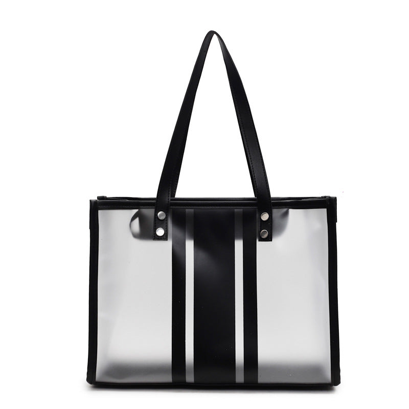 Stylish Clear Utility Tote 
Maetiva