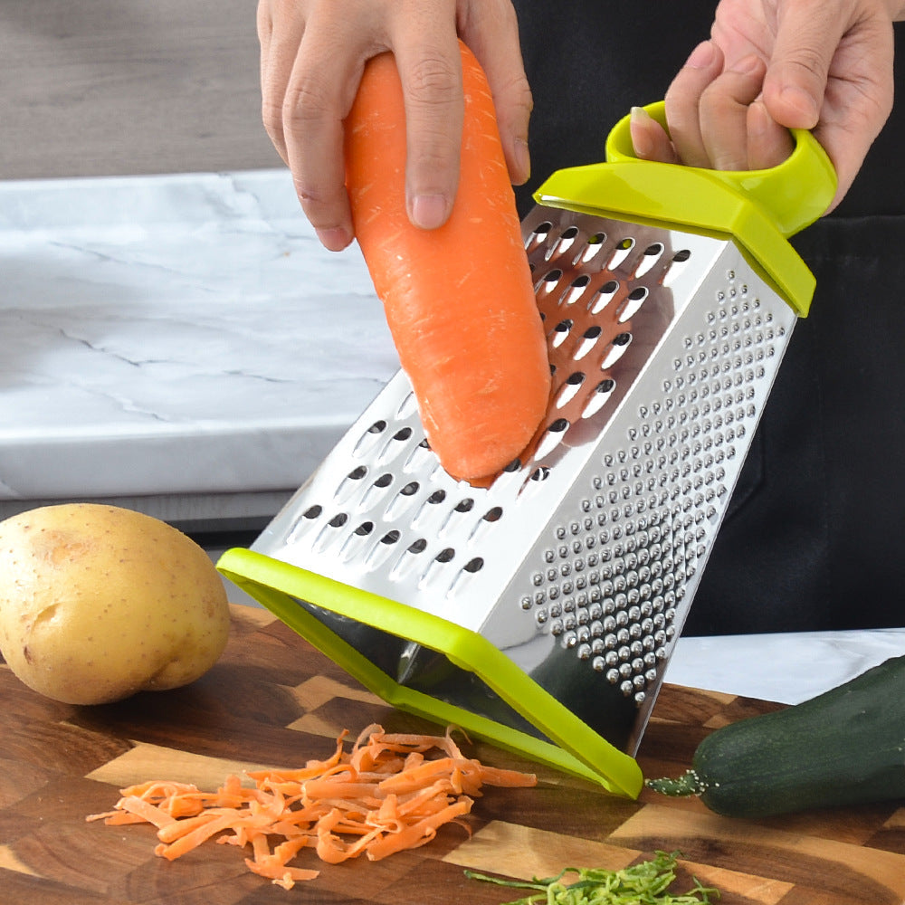 Ergonomic stainless steel cheese and vegetable slicer 
Maetiva