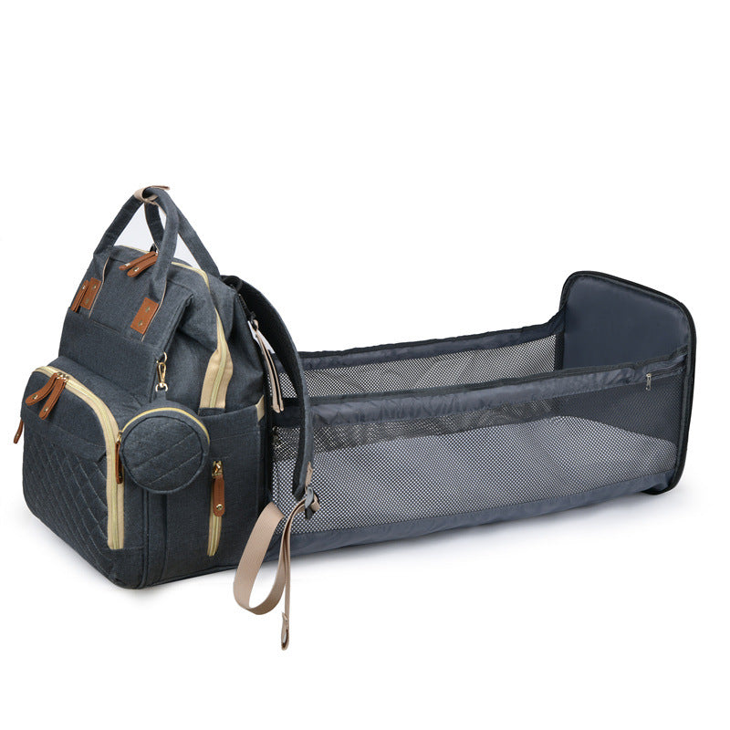 Versatile Multi-Pocket Quilted Backpack 
Maetiva