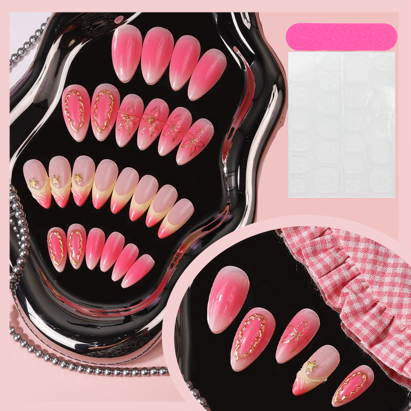 Elegant Abstract Press-On Nail Set 
Maetiva