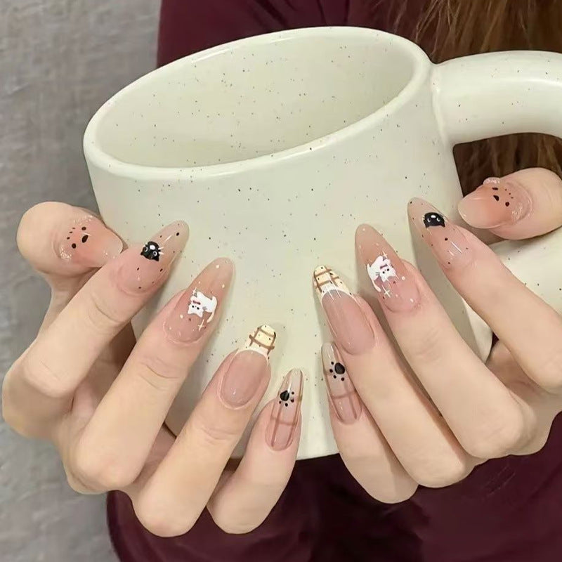 Ombre Glossy Press-On Nail Extensions 
Maetiva