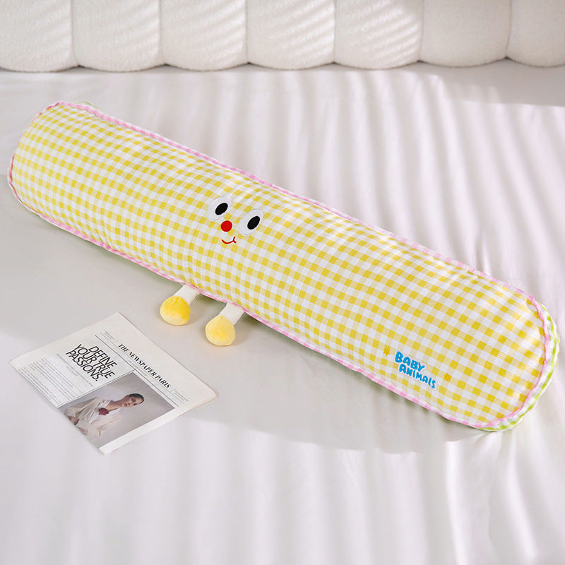 Plush Neck Roll with Playful Animal Design 
Maetiva