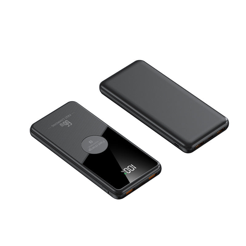 Powerbank with Integrated Digital Charging Display and Fast Charging Function 
Maetiva