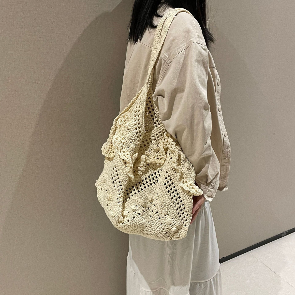 Handmade Macrame Bag 
Maetiva