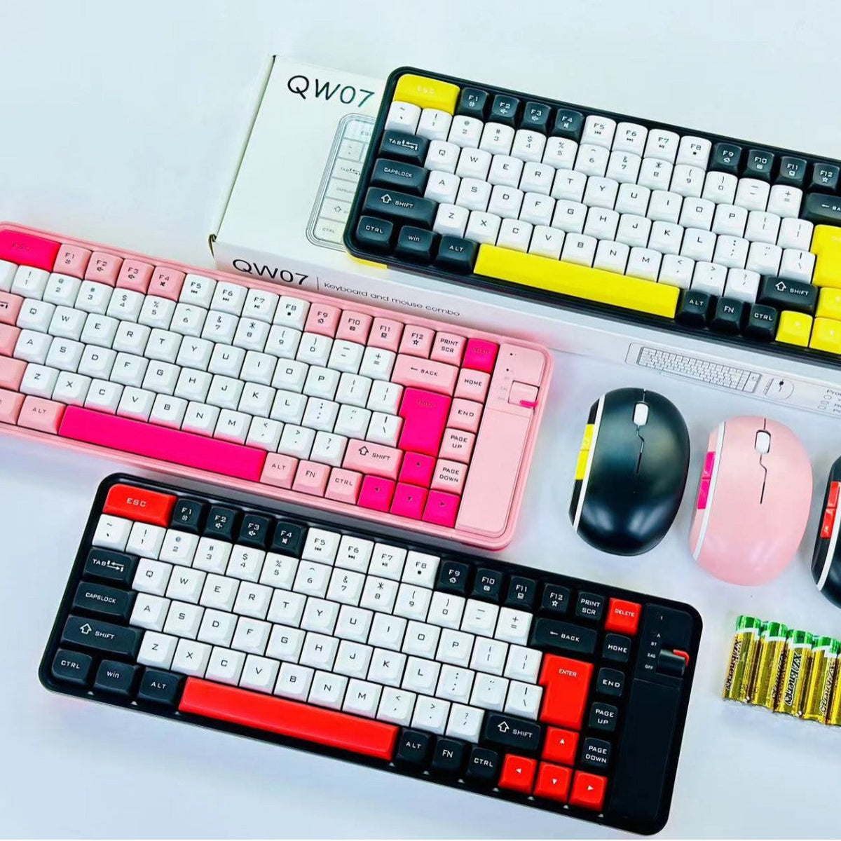 Wireless Compact Gaming Keyboard and Mouse Set 
Maetiva