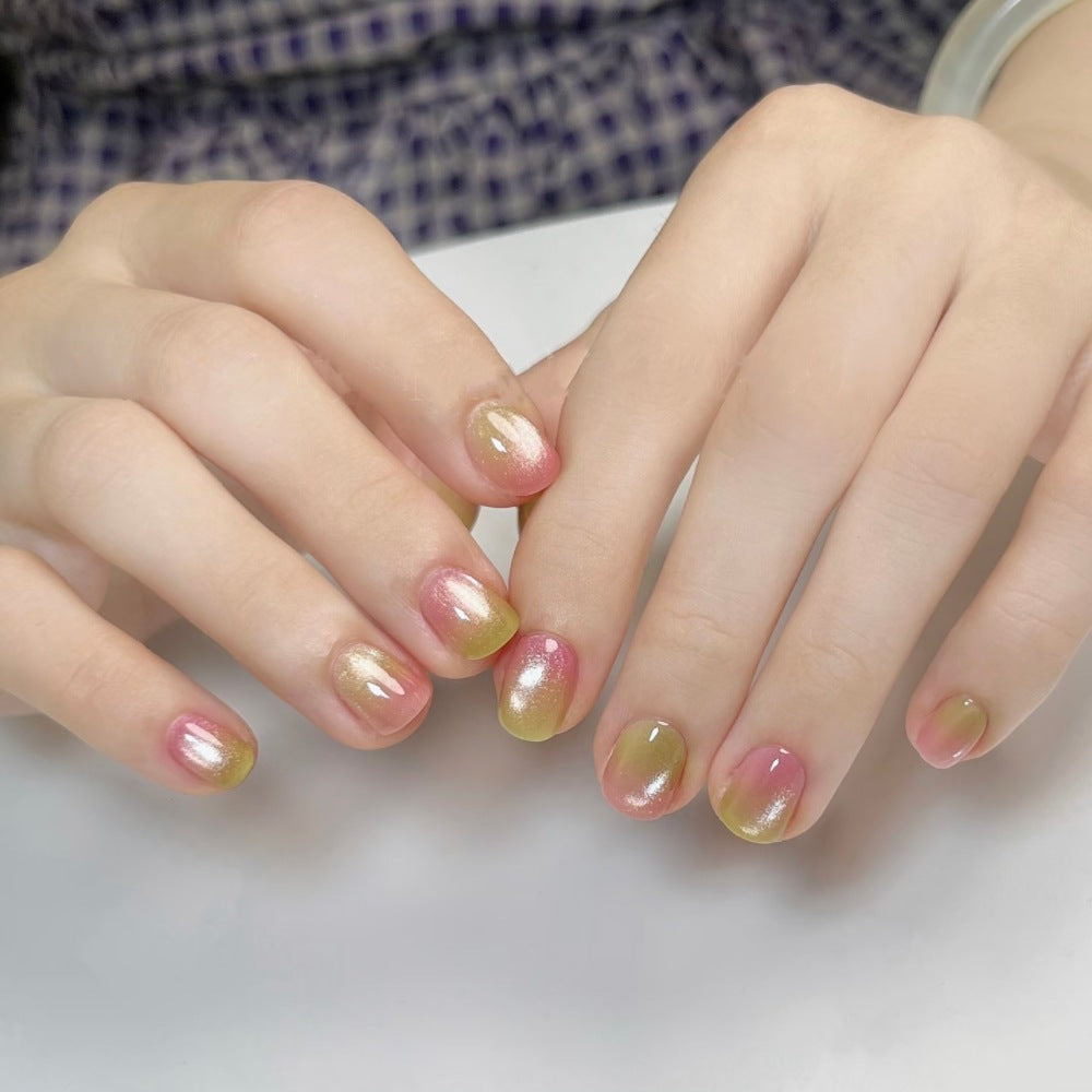 Ombre Glossy Press-On Nail Extensions 
Maetiva