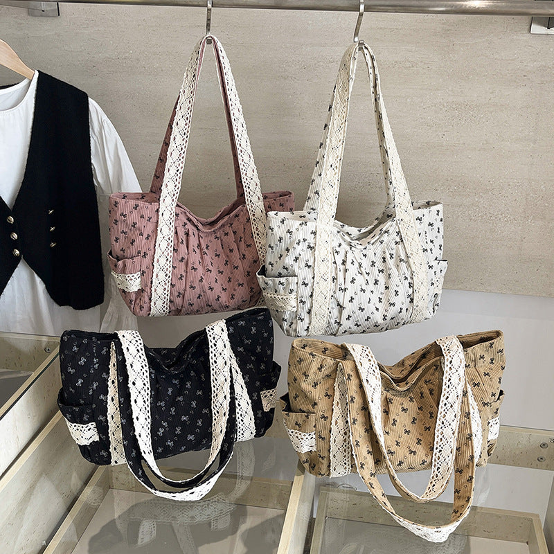 WoElegant Floral Print Tote Bag 
Maetiva