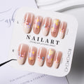 Floral Decorative Press-On Nail Set 
Maetiva