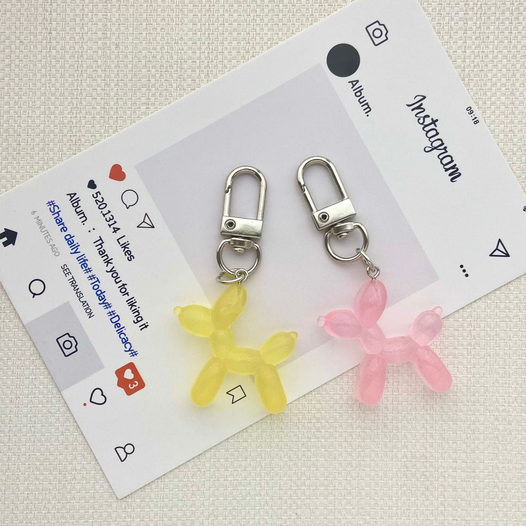 Playful Balloon Animal Keychain 
Maetiva