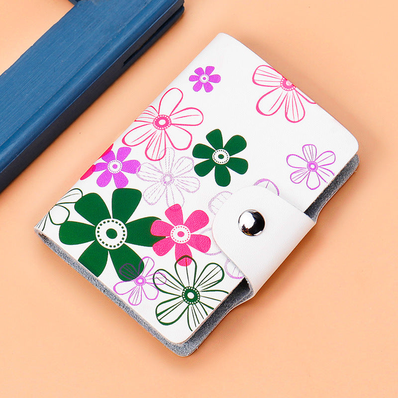 Floral Design Wallet 
Maetiva