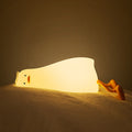 Maetiva® Squishy Silicone Lazy Duck LED Night Light - Perfect Gift for Kids and Girls
