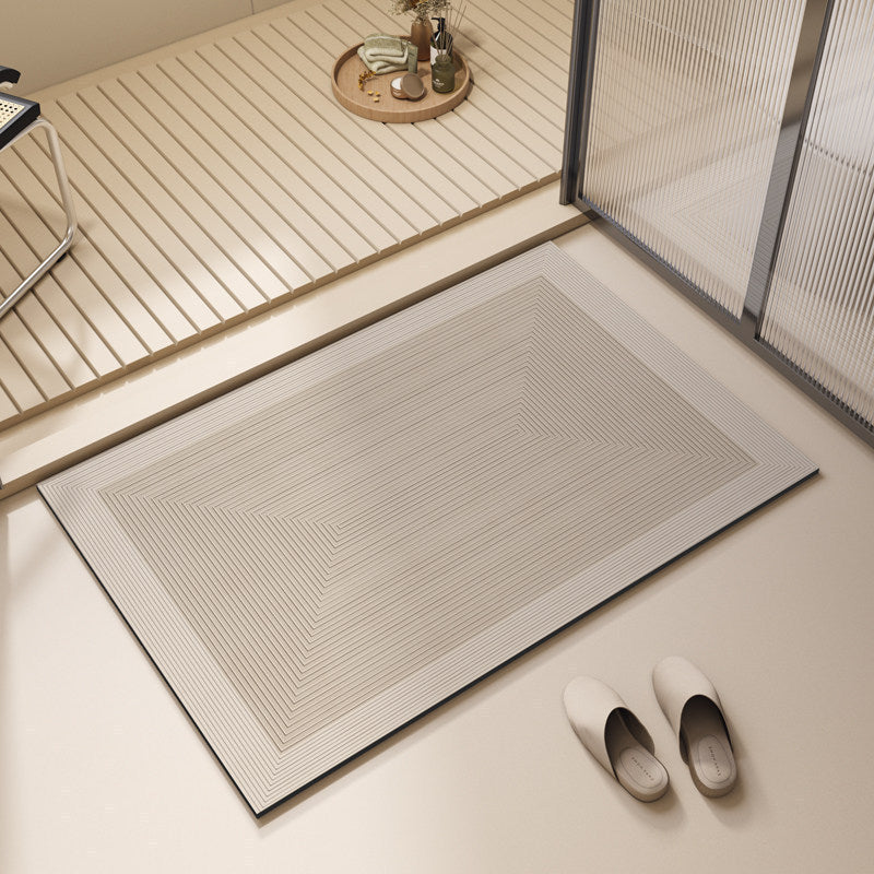 Modern Geometric Bath Mat 
Maetiva