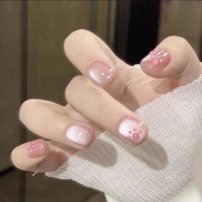 Ombre Glossy Press-On Nail Extensions 
Maetiva