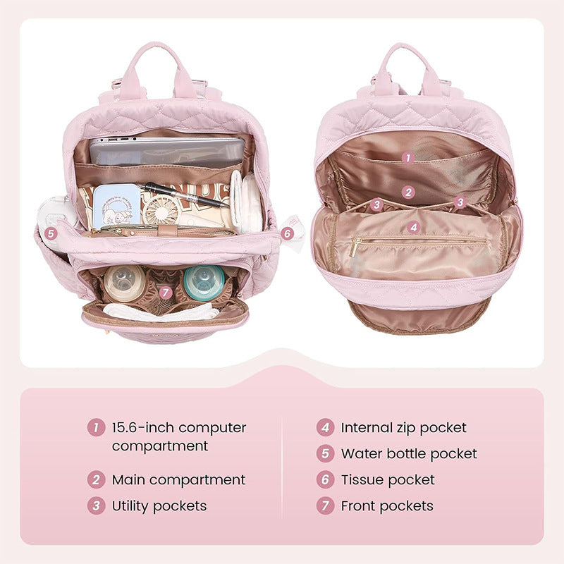 Padded Backpack with Practical Interior Organizer 
Maetiva
