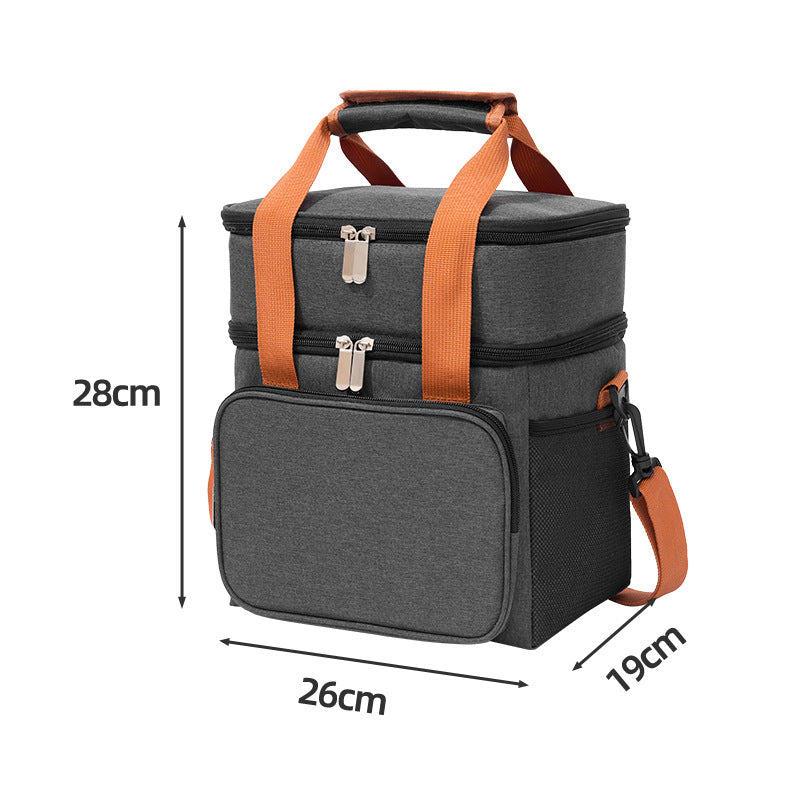 Insulated Dual-Layer Lunch Cooler 
Maetiva