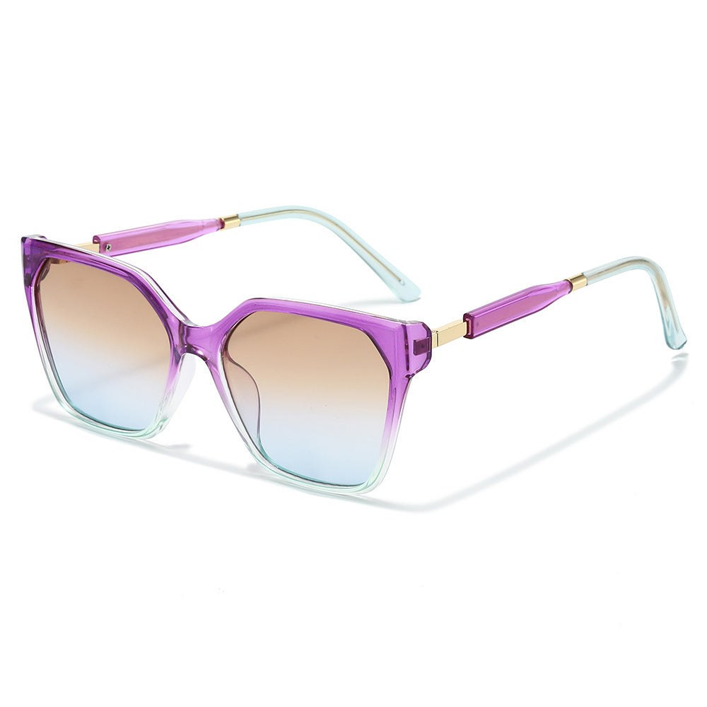 Bold Angular Oversized Sunglasses 
Maetiva