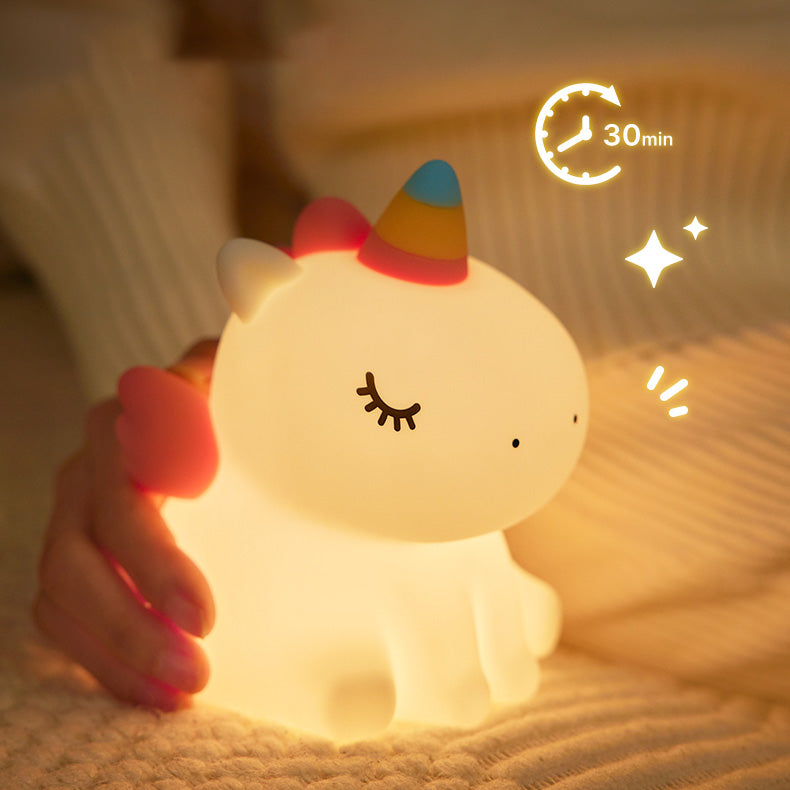 Maetiva® Unicorn Night Light LED Squishy Tap Lamp Best Gift for Baby and Girl