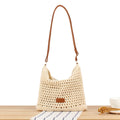 Macrame Crossbody Bag with Sturdy Leather Handle 
Maetiva