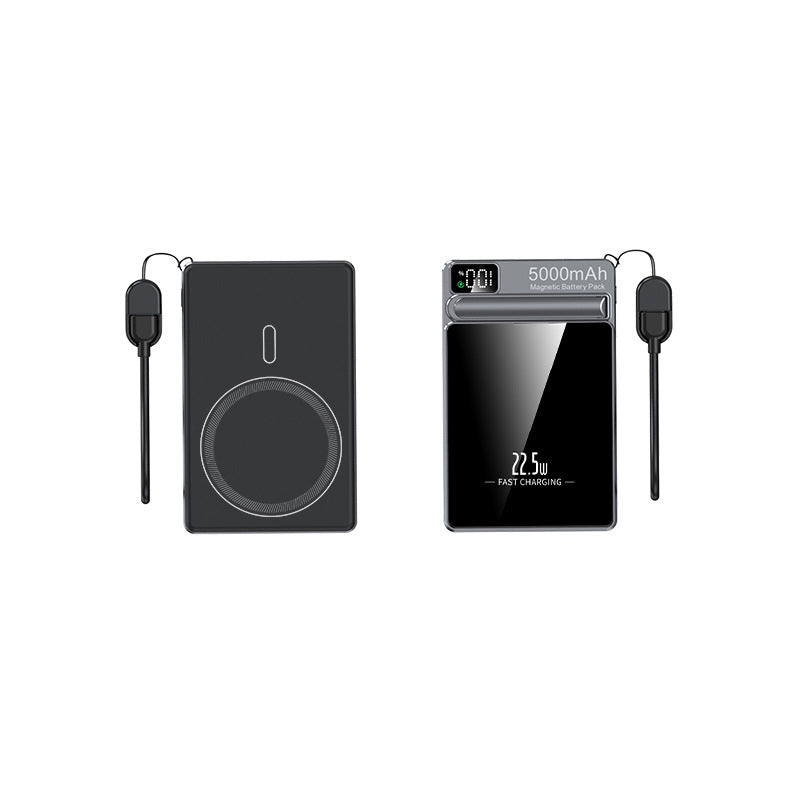 Portable power bank with wireless charging function from 
Maetiva