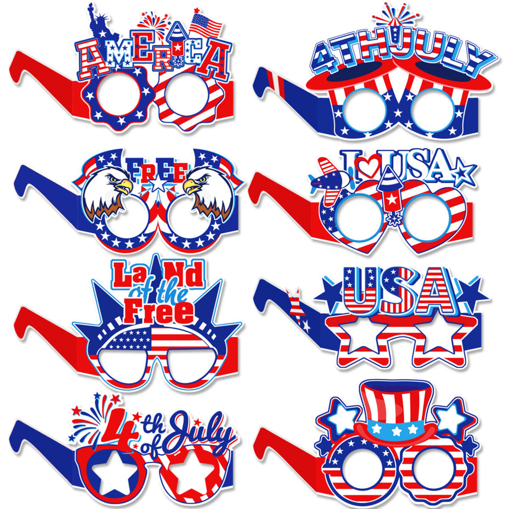 Unisex nan multi-piece hanging spiral garlands with patriotic USA cardboard pendants for party decoration 
Maetiva