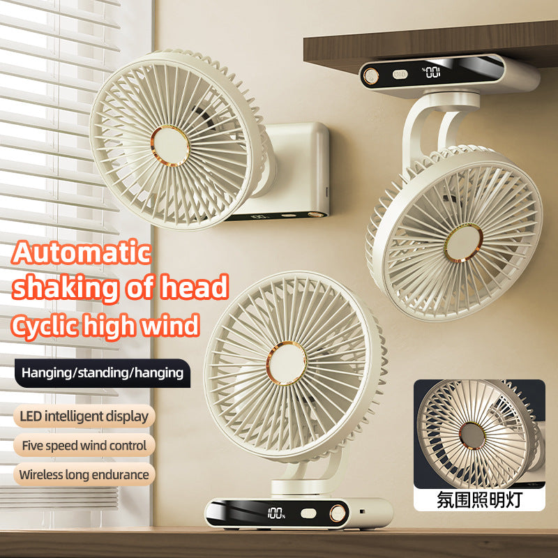 Women Wall Fan with Automatic Swing Function 
Maetiva