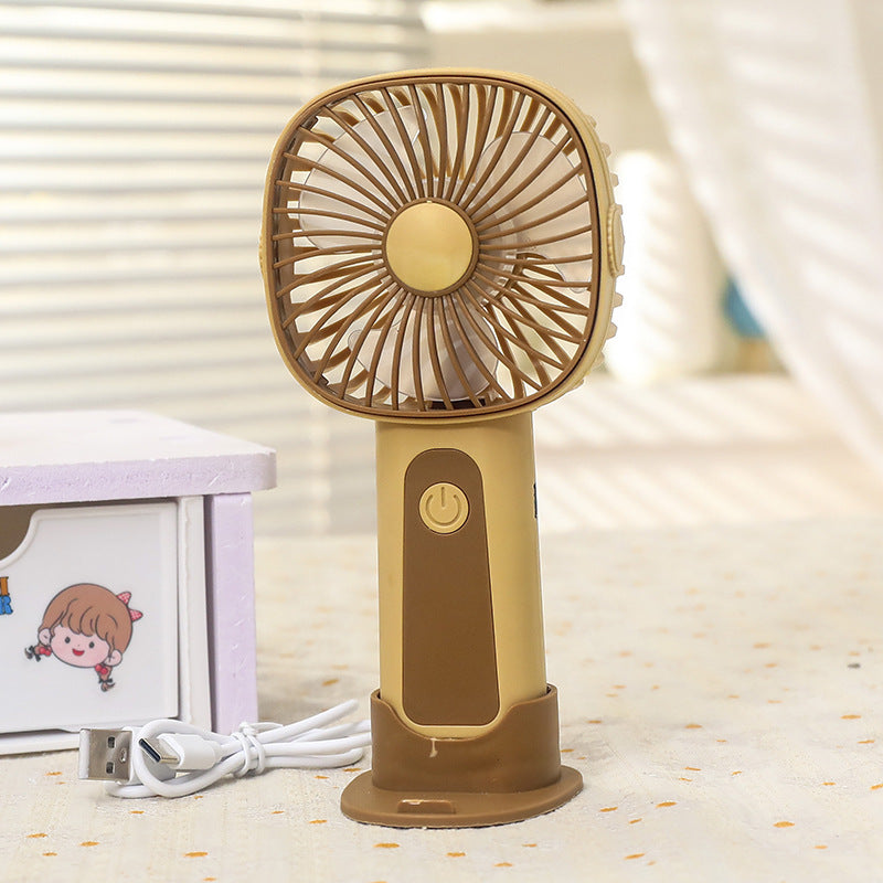 Ladies portable handheld fan with USB charging function 
Maetiva